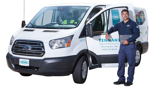 Fourgon de service Tennant